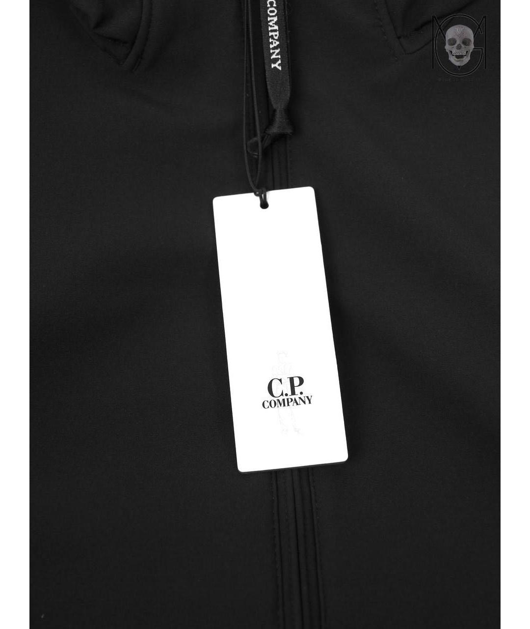 CP COMPANY Черная полиэстеровая куртка, фото 3