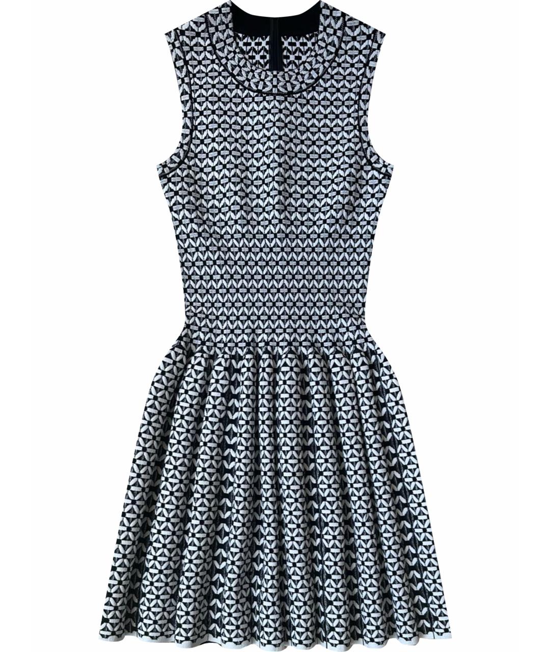 ALAIA Черное вискозное повседневное платье, фото 1