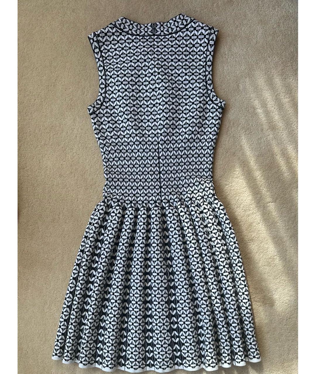 ALAIA Черное вискозное повседневное платье, фото 2