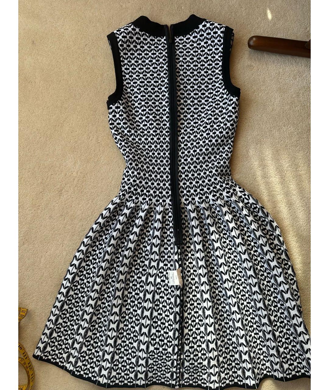 ALAIA Черное вискозное повседневное платье, фото 3