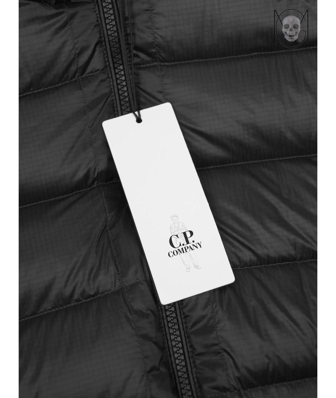 CP COMPANY Черная полиамидовая куртка, фото 3