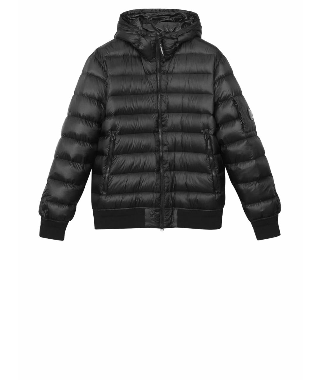 CP COMPANY Черная полиамидовая куртка, фото 1