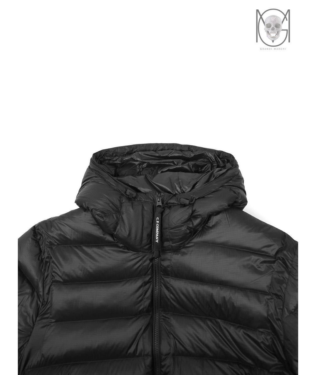 CP COMPANY Черная полиамидовая куртка, фото 4