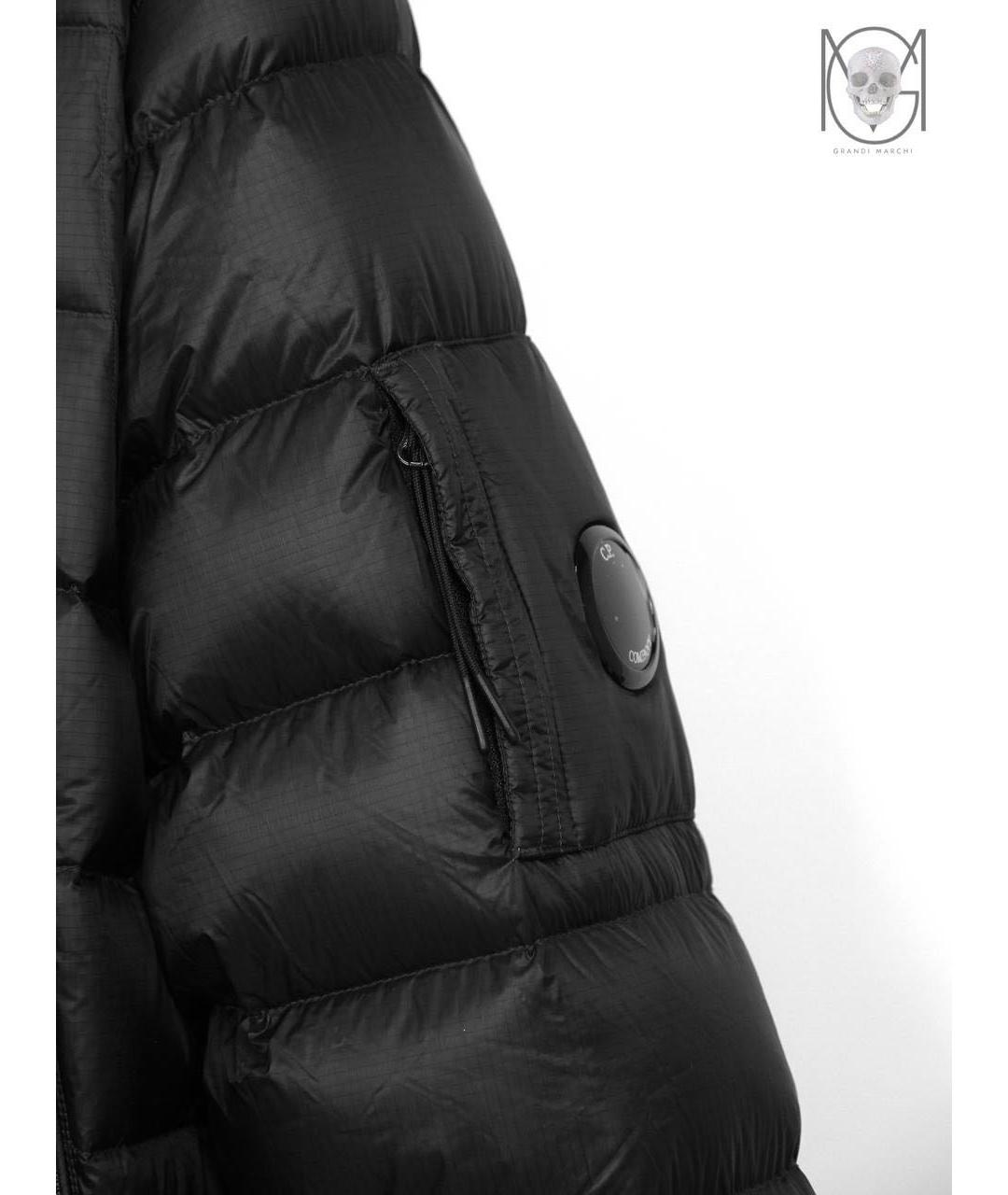 CP COMPANY Черная полиамидовая куртка, фото 5