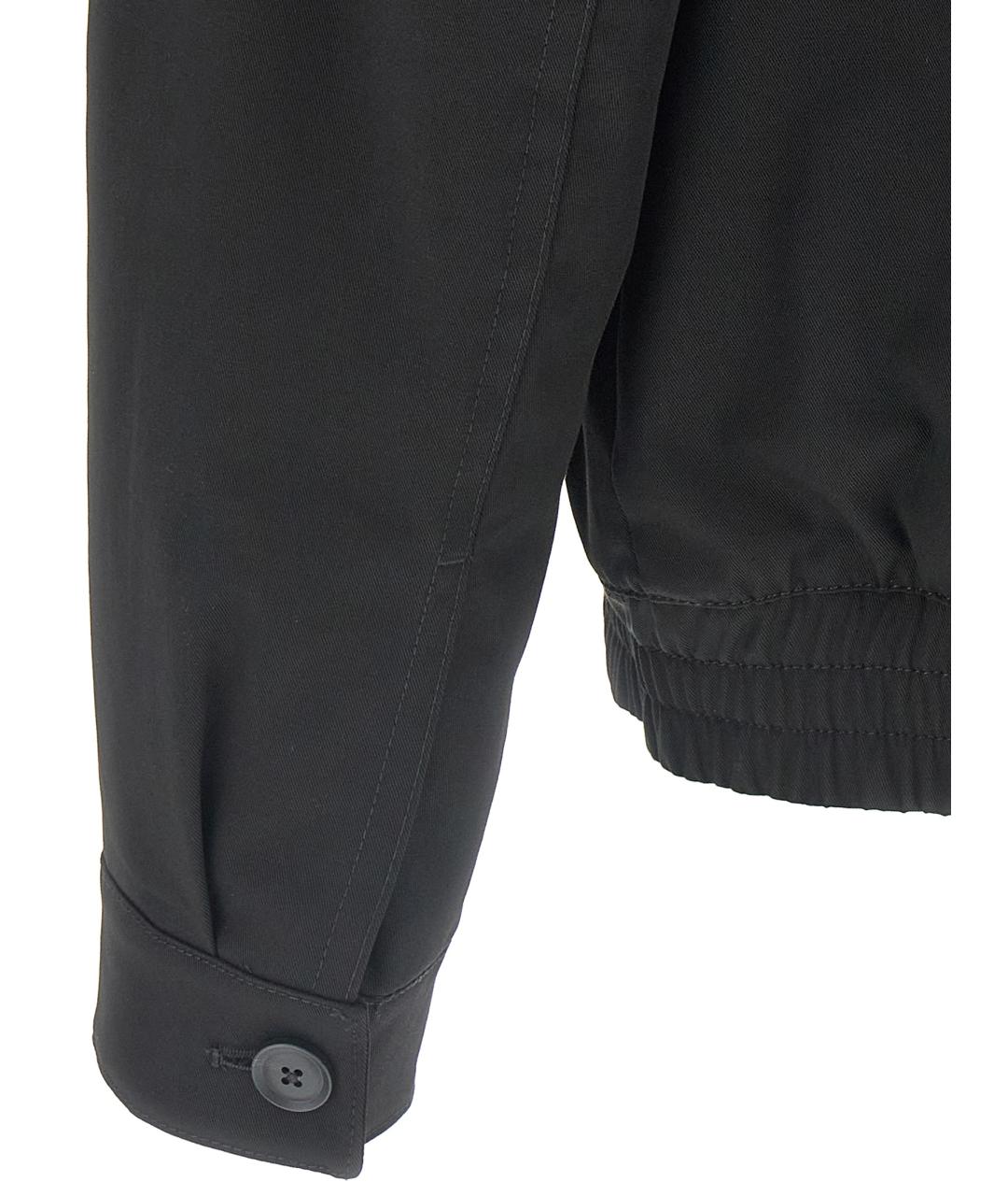 HUGO BOSS Черная хлопковая куртка, фото 4
