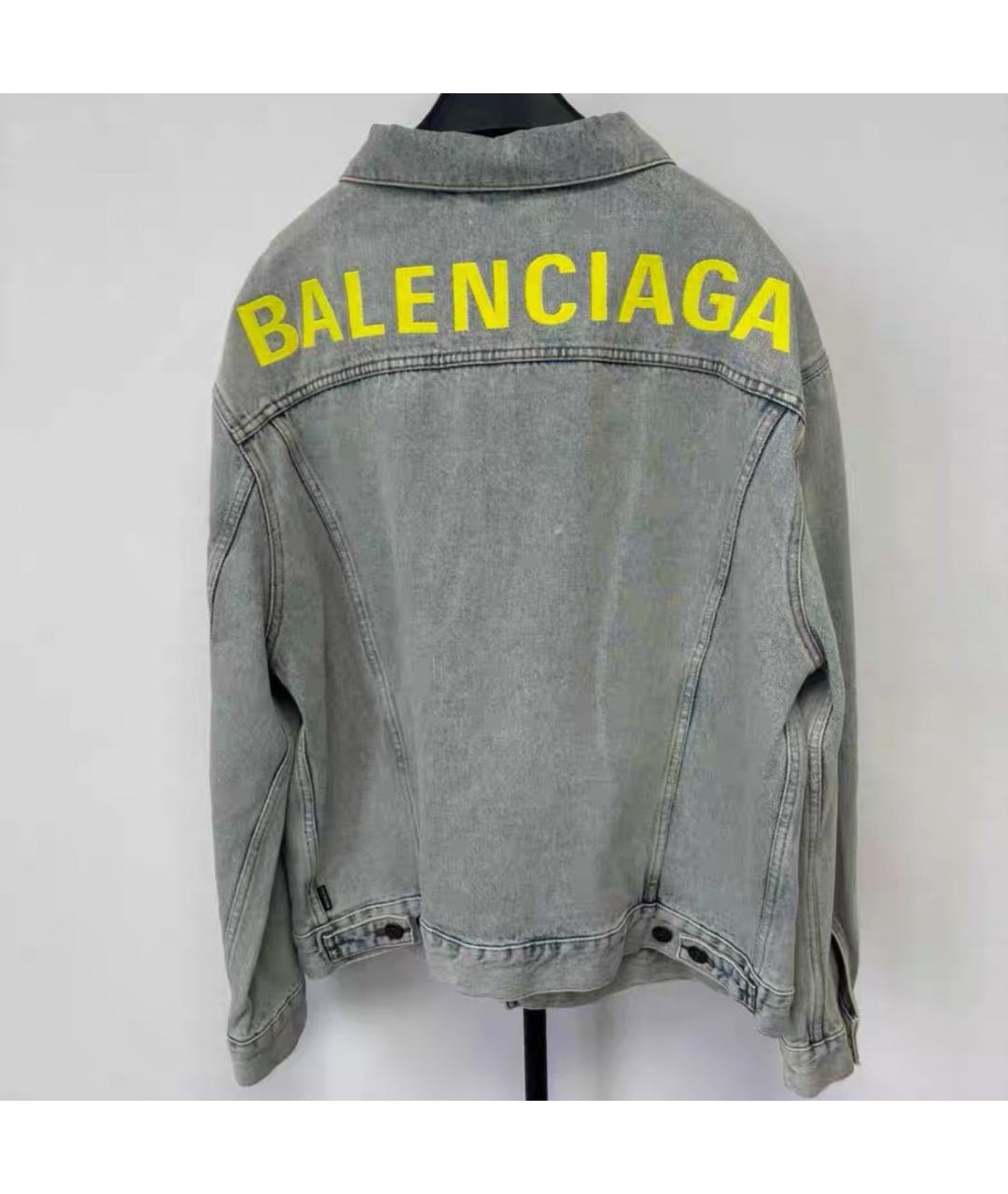 BALENCIAGA Серая куртка, фото 3