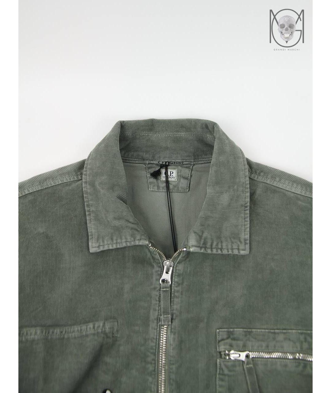 CP COMPANY Хаки хлопковая куртка, фото 4