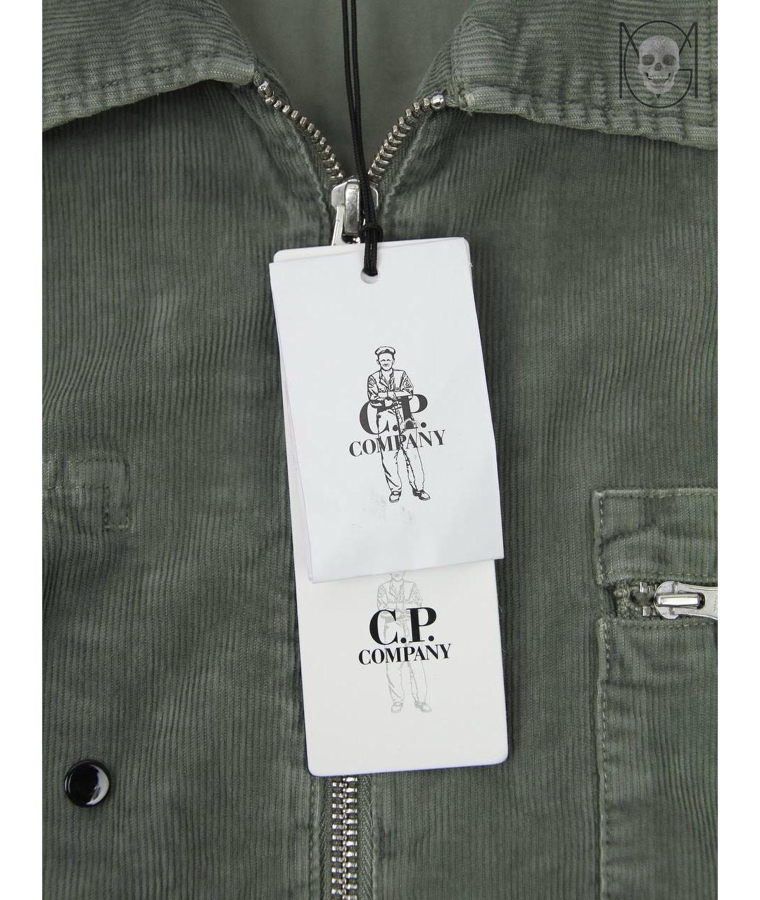 CP COMPANY Хаки хлопковая куртка, фото 5
