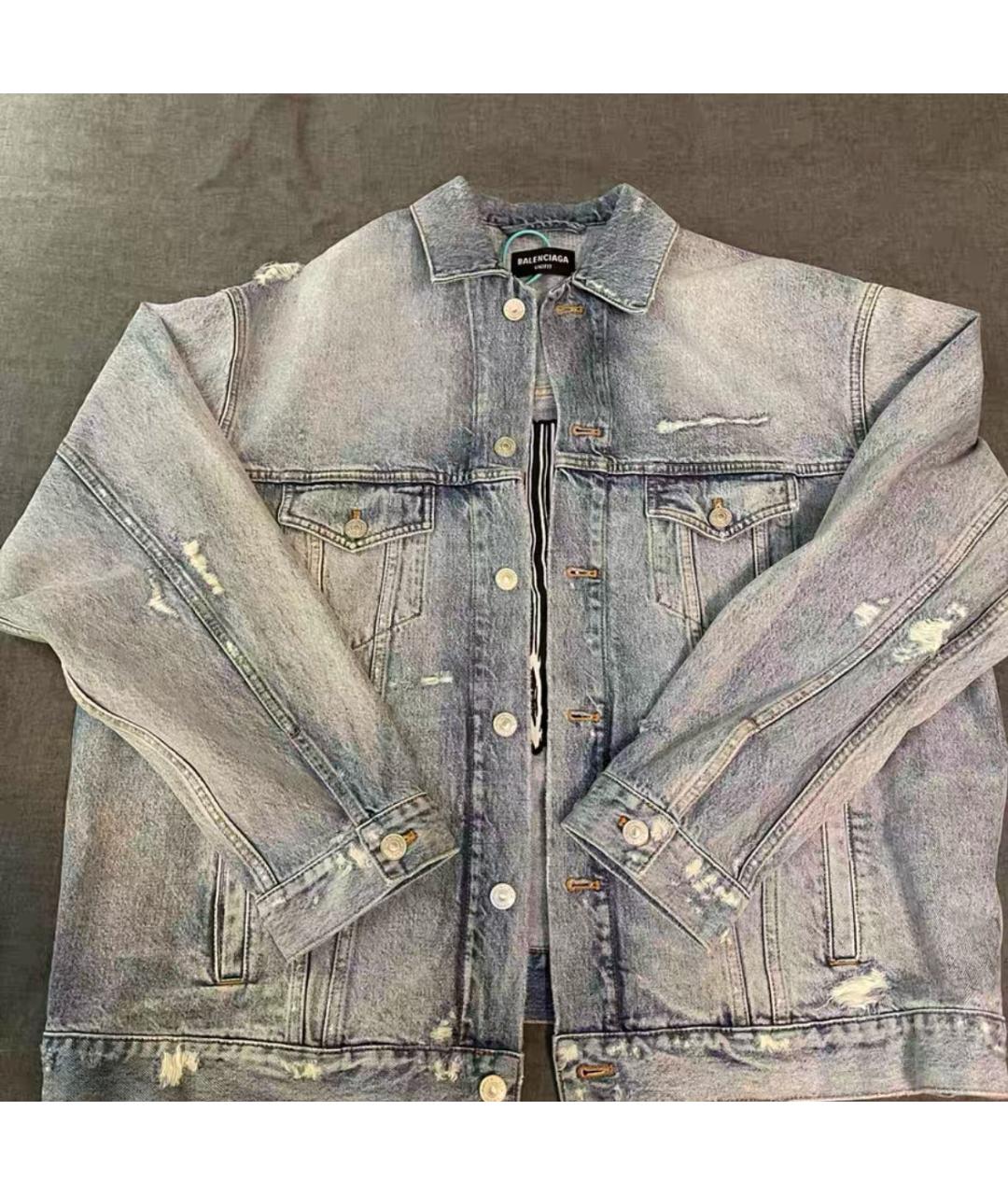 BALENCIAGA Серая куртка, фото 2