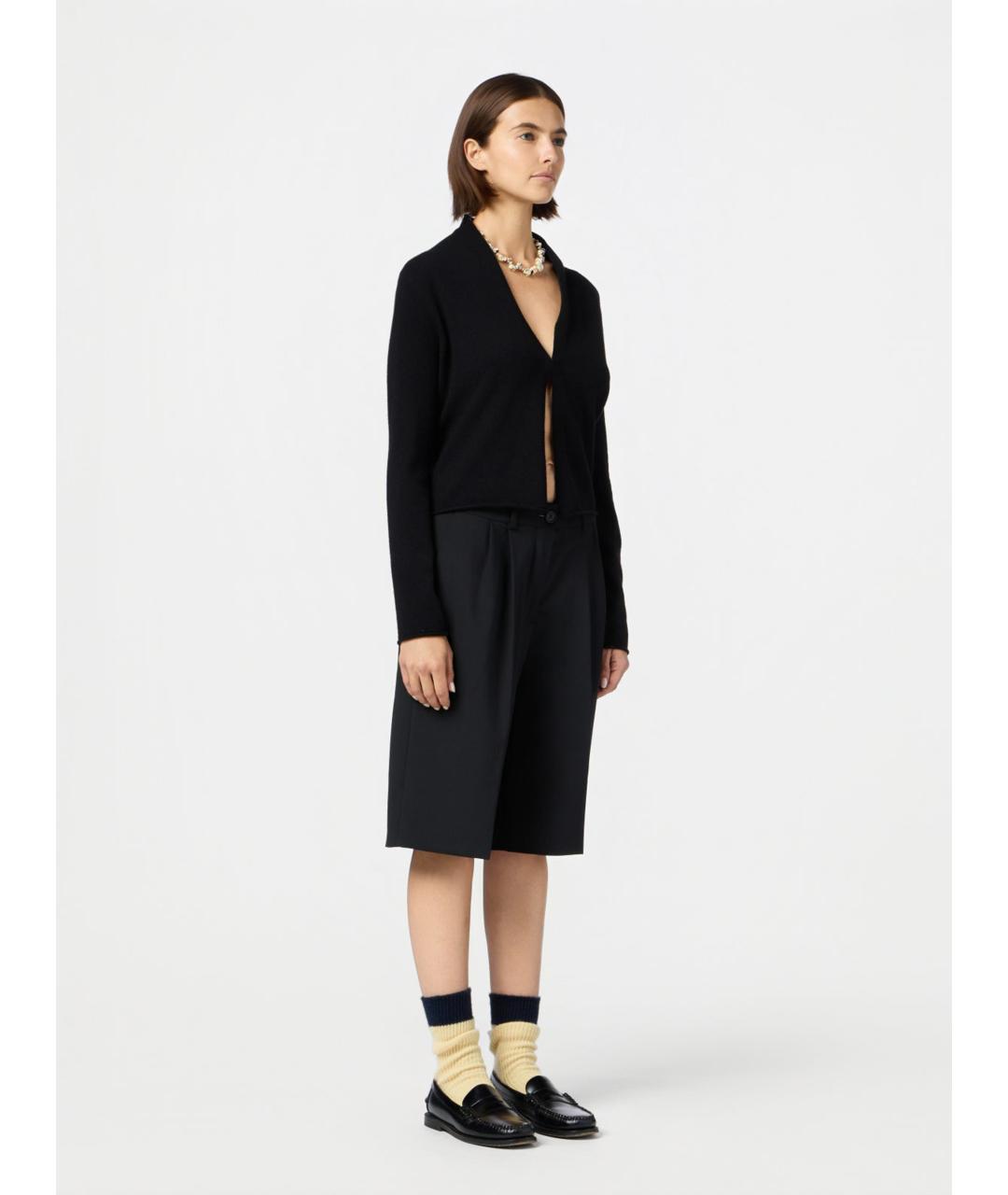 GUEST IN RESIDENCE Черный кашемировый кардиган, фото 4