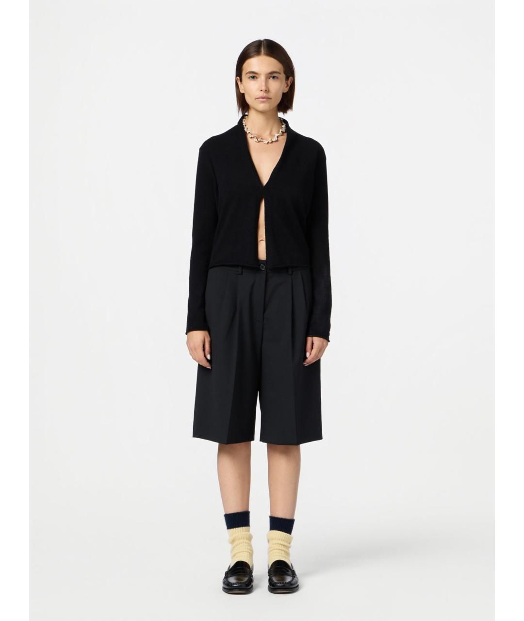 GUEST IN RESIDENCE Черный кашемировый кардиган, фото 3