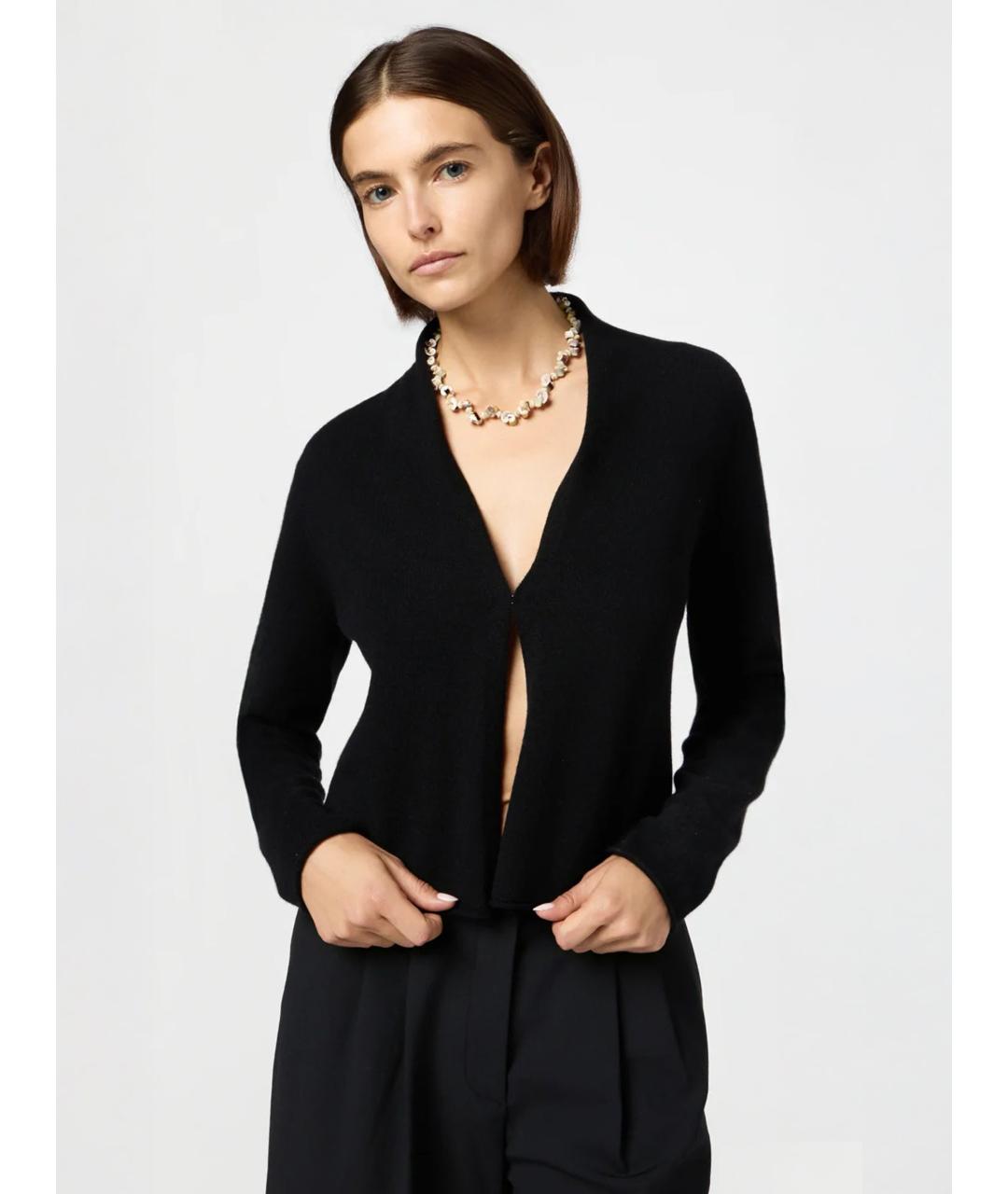 GUEST IN RESIDENCE Черный кашемировый кардиган, фото 2