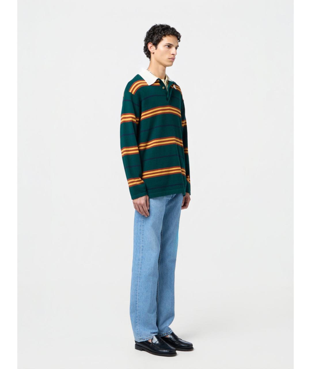 GUEST IN RESIDENCE Зеленый кашемировый джемпер / свитер, фото 4