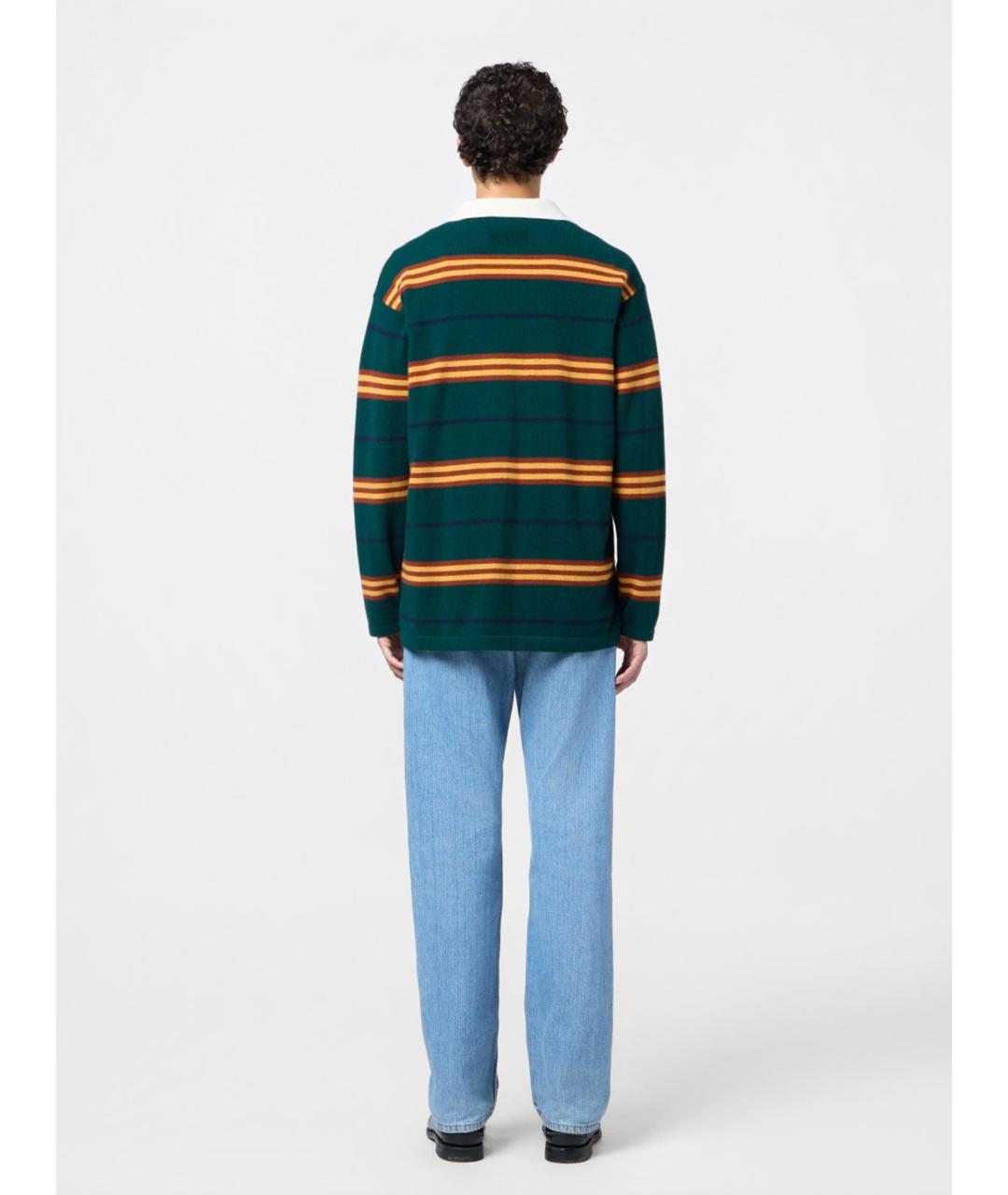 GUEST IN RESIDENCE Зеленый кашемировый джемпер / свитер, фото 5