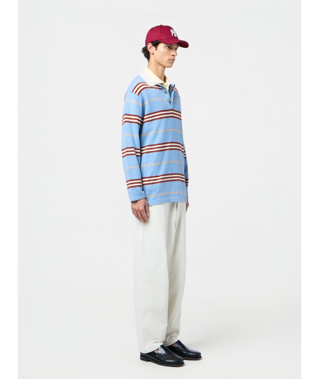 GUEST IN RESIDENCE Голубой кашемировый джемпер / свитер, фото 4