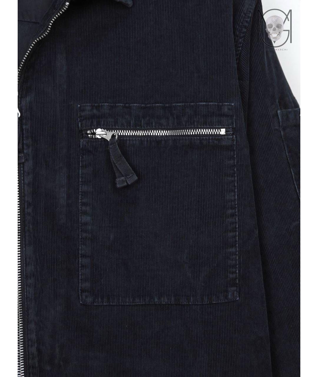 CP COMPANY Темно-синяя хлопковая куртка, фото 6