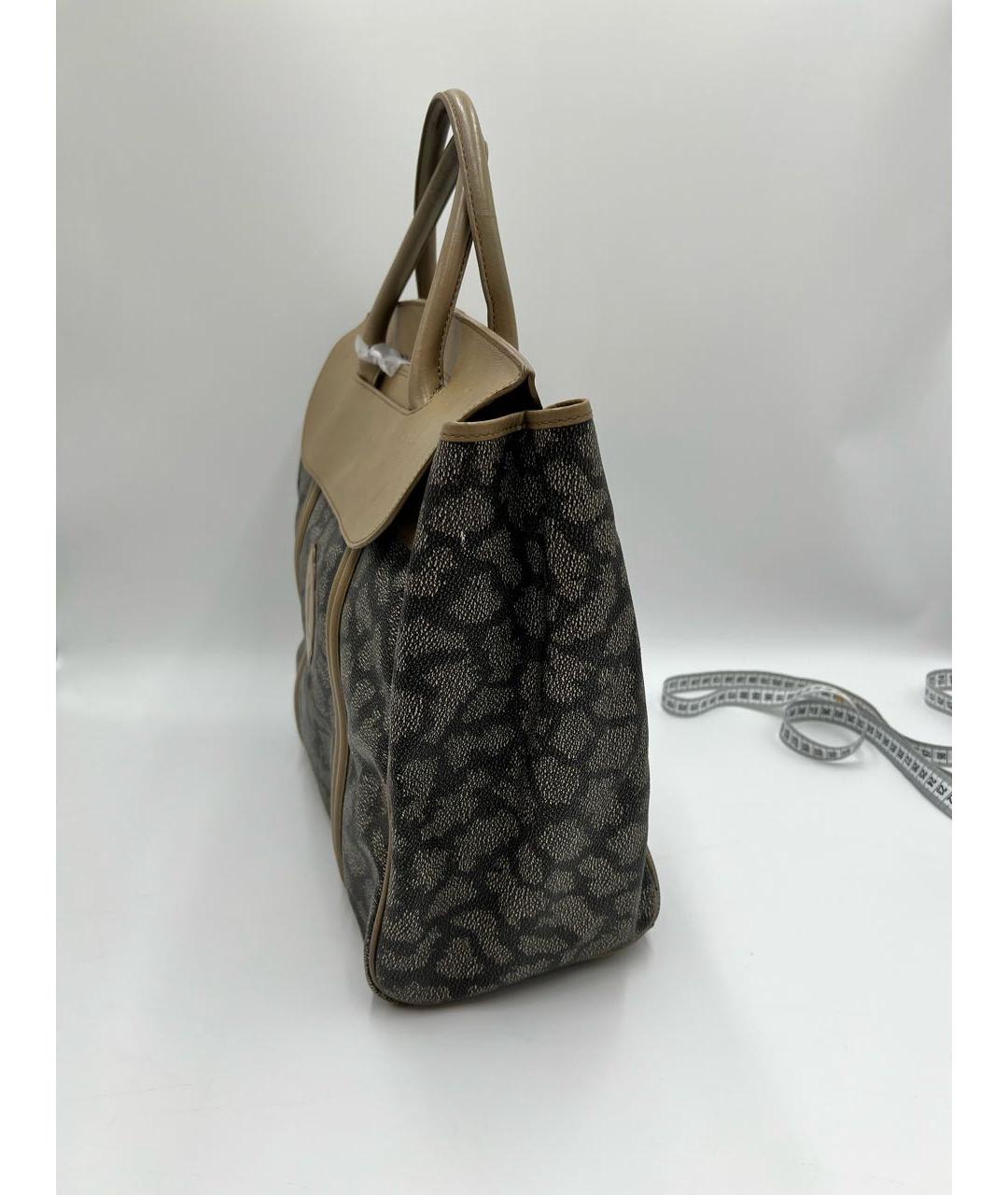 SAINT LAURENT Бежевая сумка с короткими ручками, фото 5