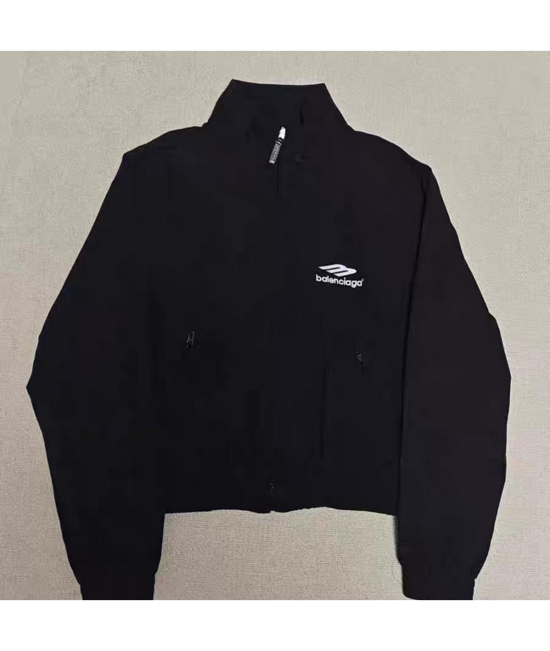 BALENCIAGA Черная куртка, фото 2
