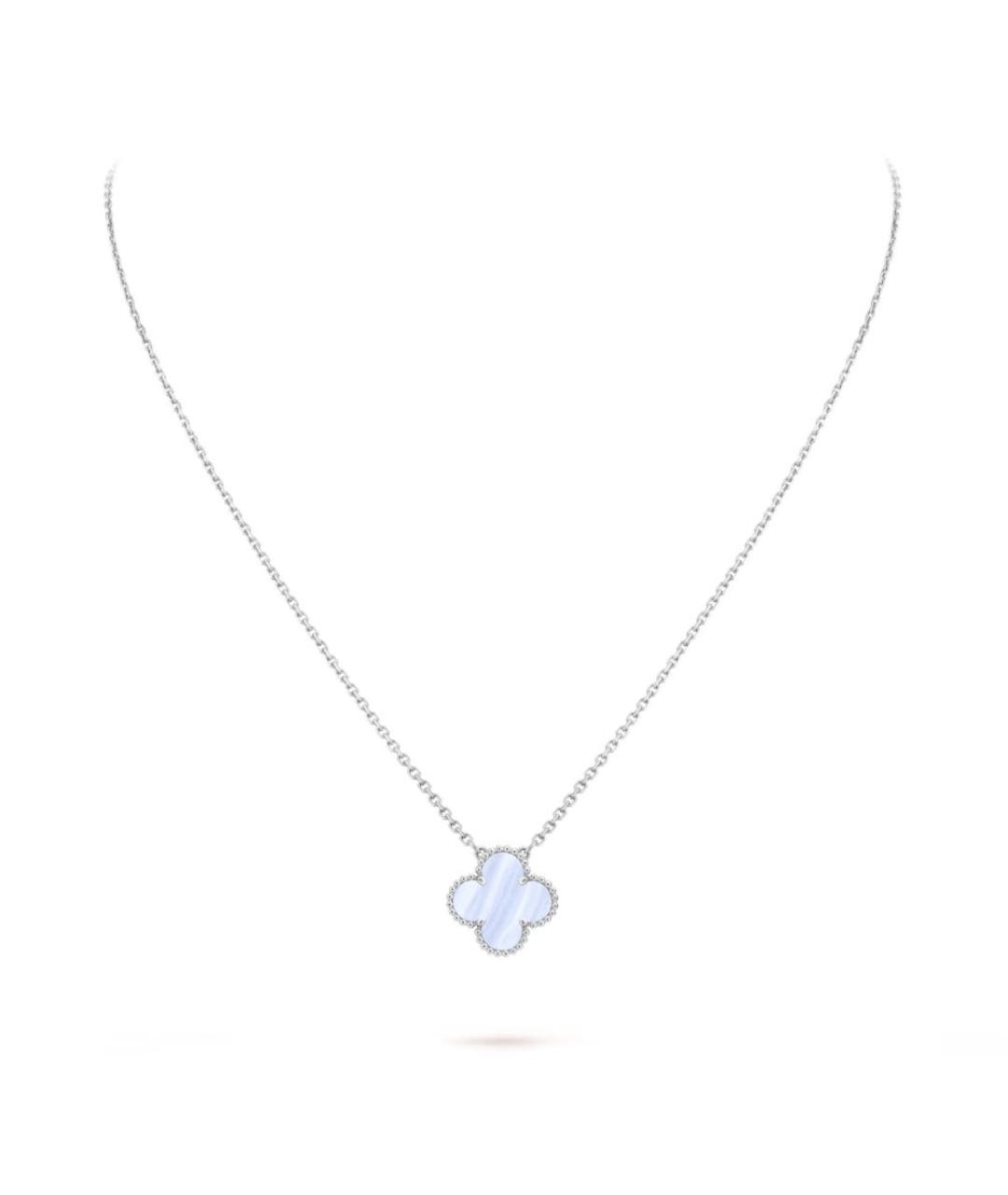 VAN CLEEF & ARPELS Серебряная подвеска из белого золота, фото 4