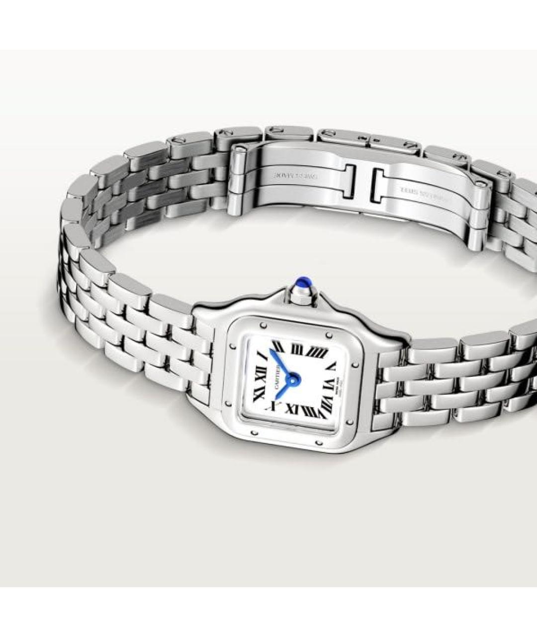 CARTIER Серебряные металлические часы, фото 2