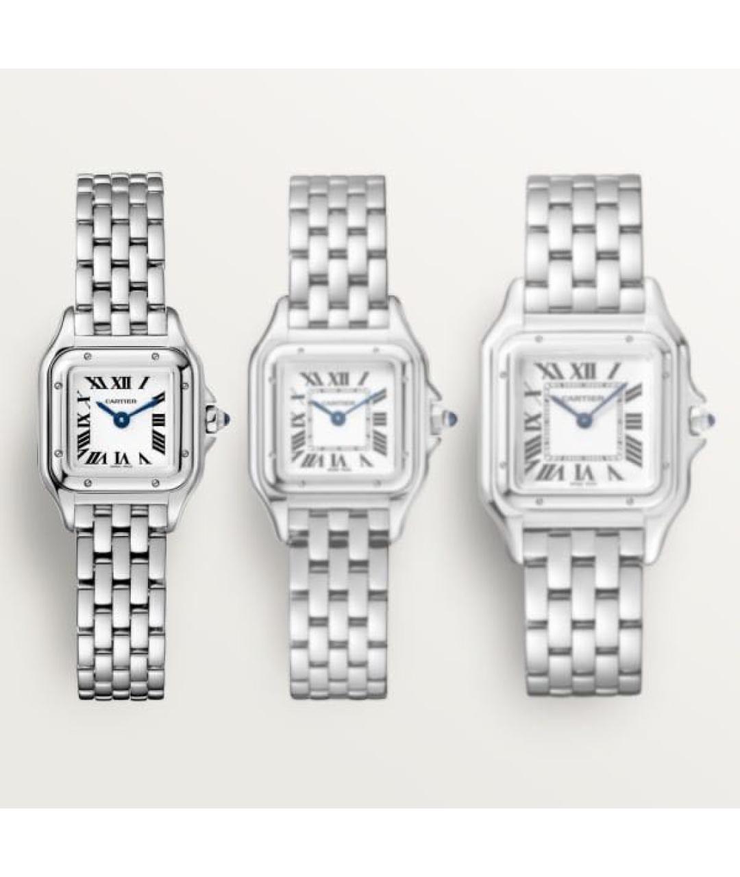 CARTIER Серебряные металлические часы, фото 3