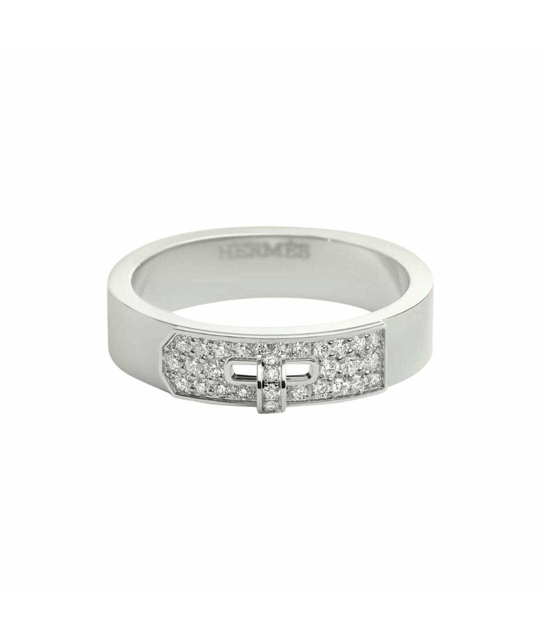 HERMES Серебряное кольцо из белого золота, фото 1