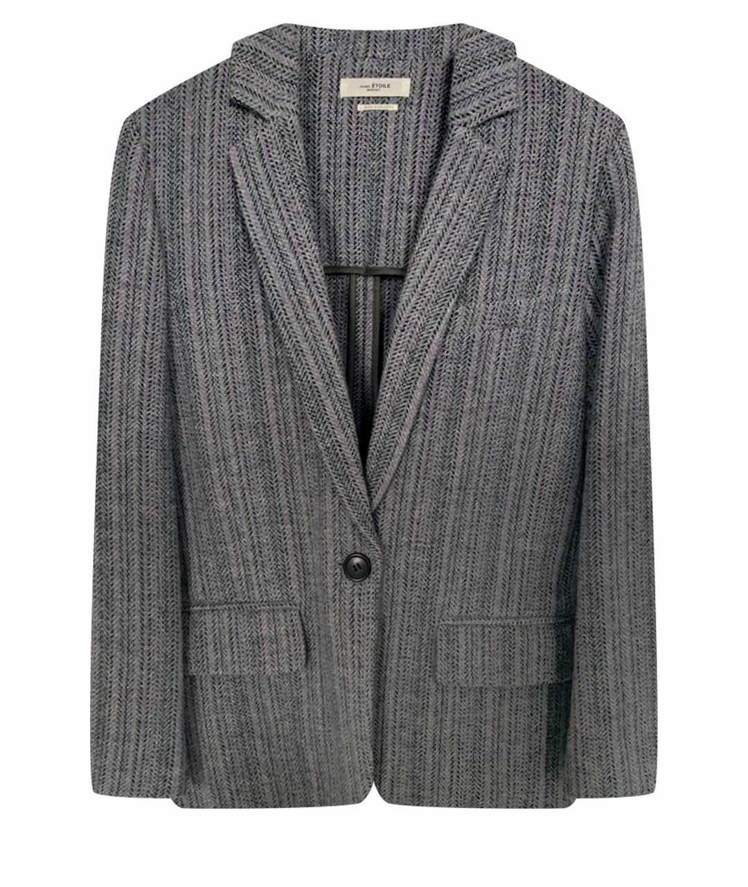ISABEL MARANT ETOILE Серый шерстяной жакет/пиджак, фото 1