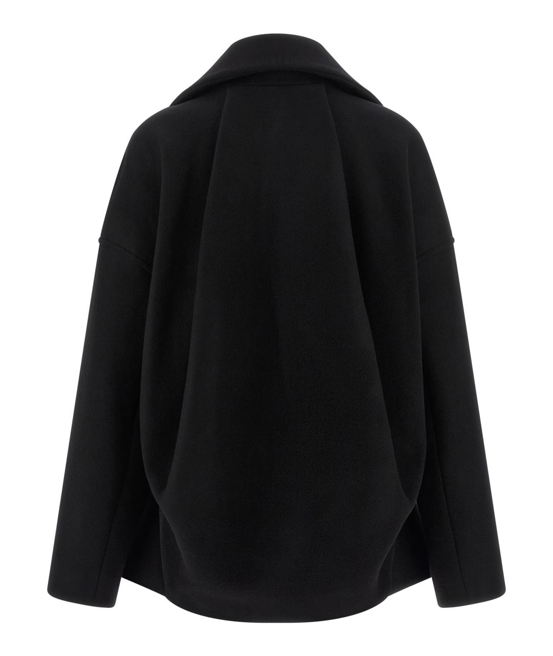 RICK OWENS Черная шерстяная куртка, фото 2