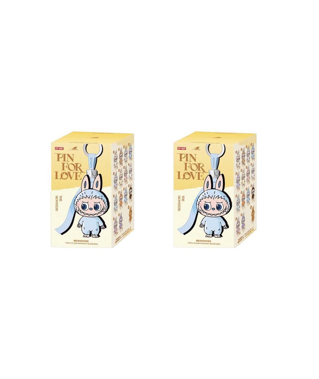 Labubu Желтый брелок, фото 1