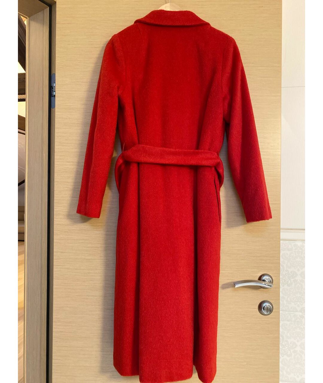 PATRICK HELLMANN Красное кашемировое пальто, фото 2