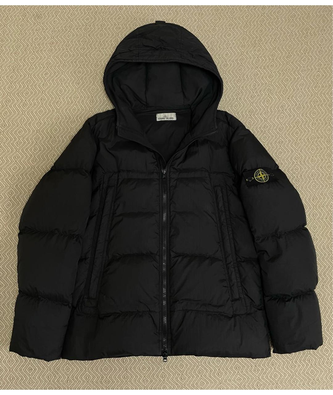 STONE ISLAND Черная парка, фото 9
