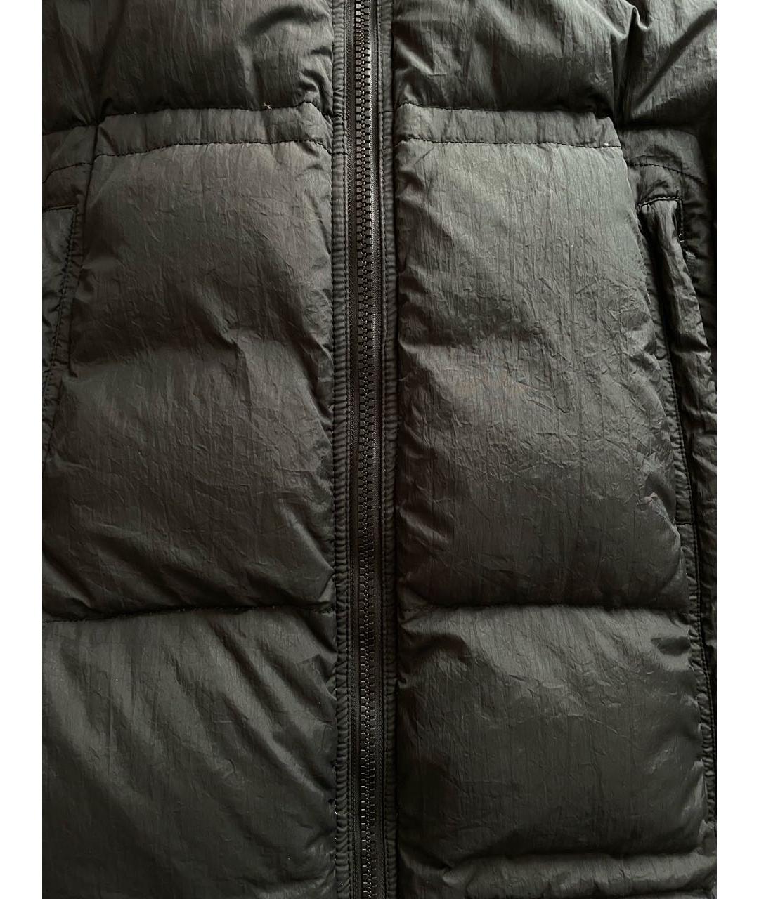 STONE ISLAND Черная парка, фото 4