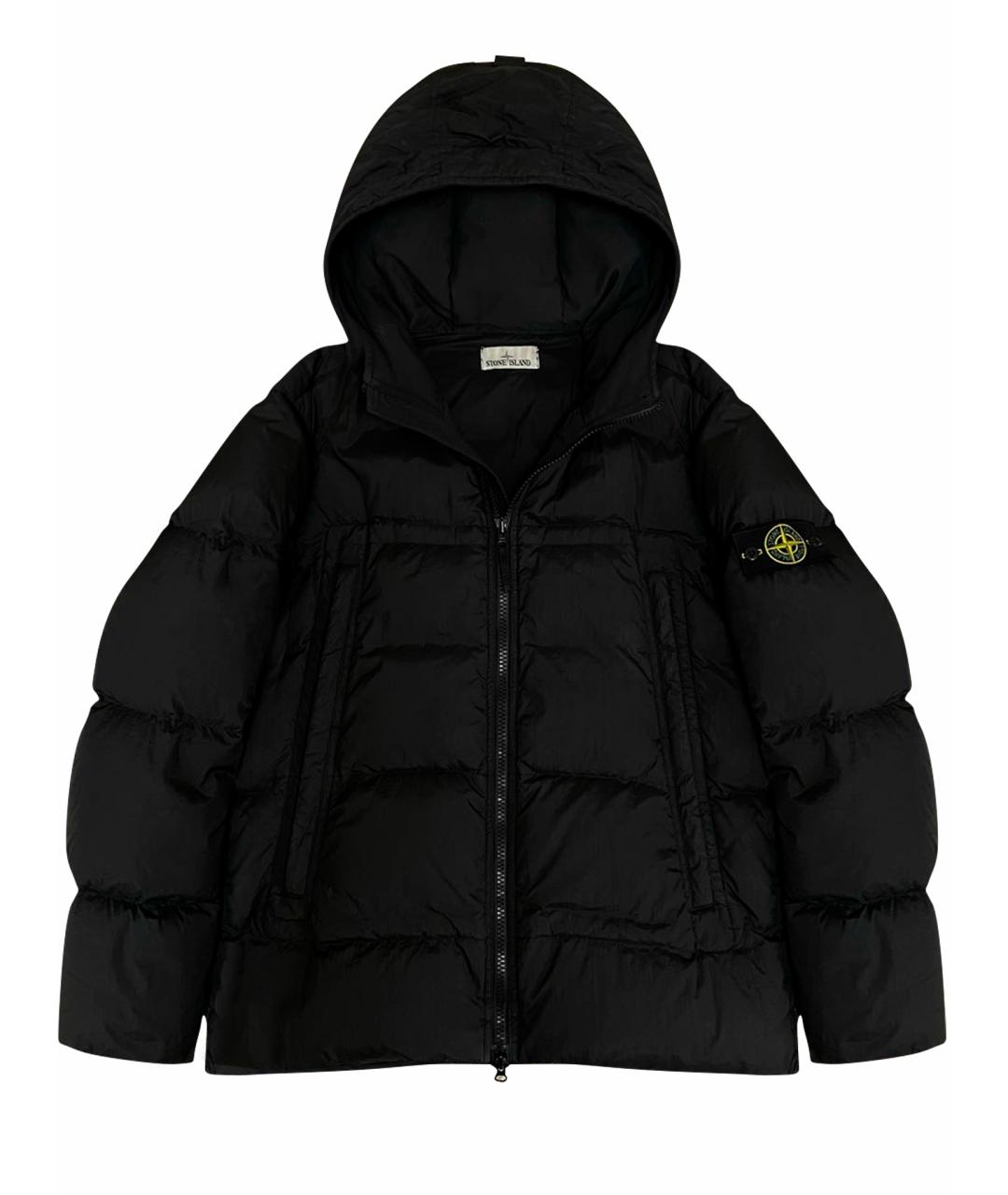 STONE ISLAND Черная парка, фото 1