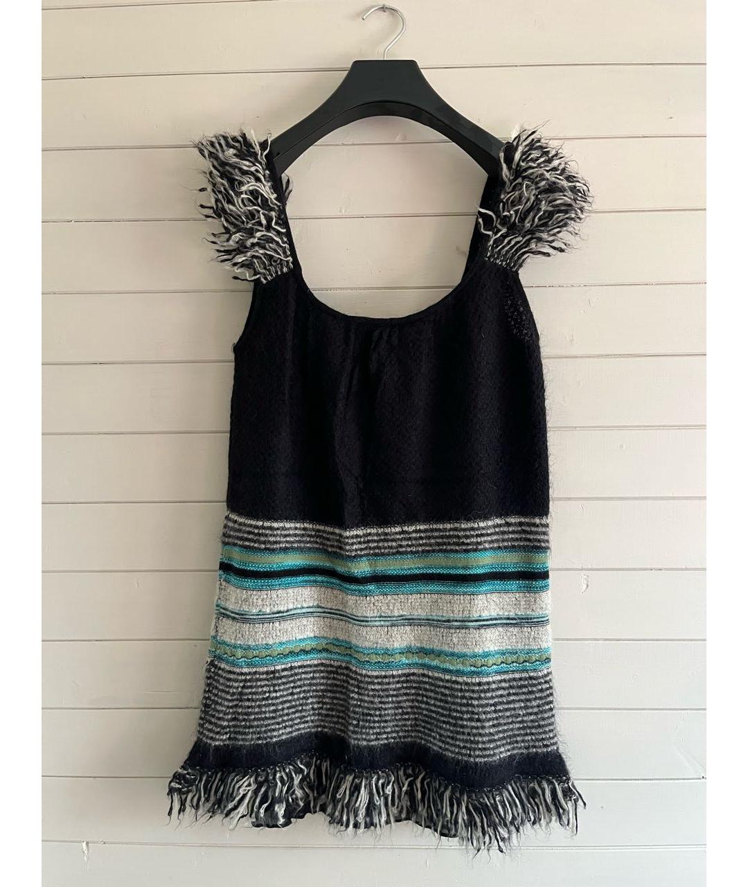 MISSONI Мульти шерстяное повседневное платье, фото 2