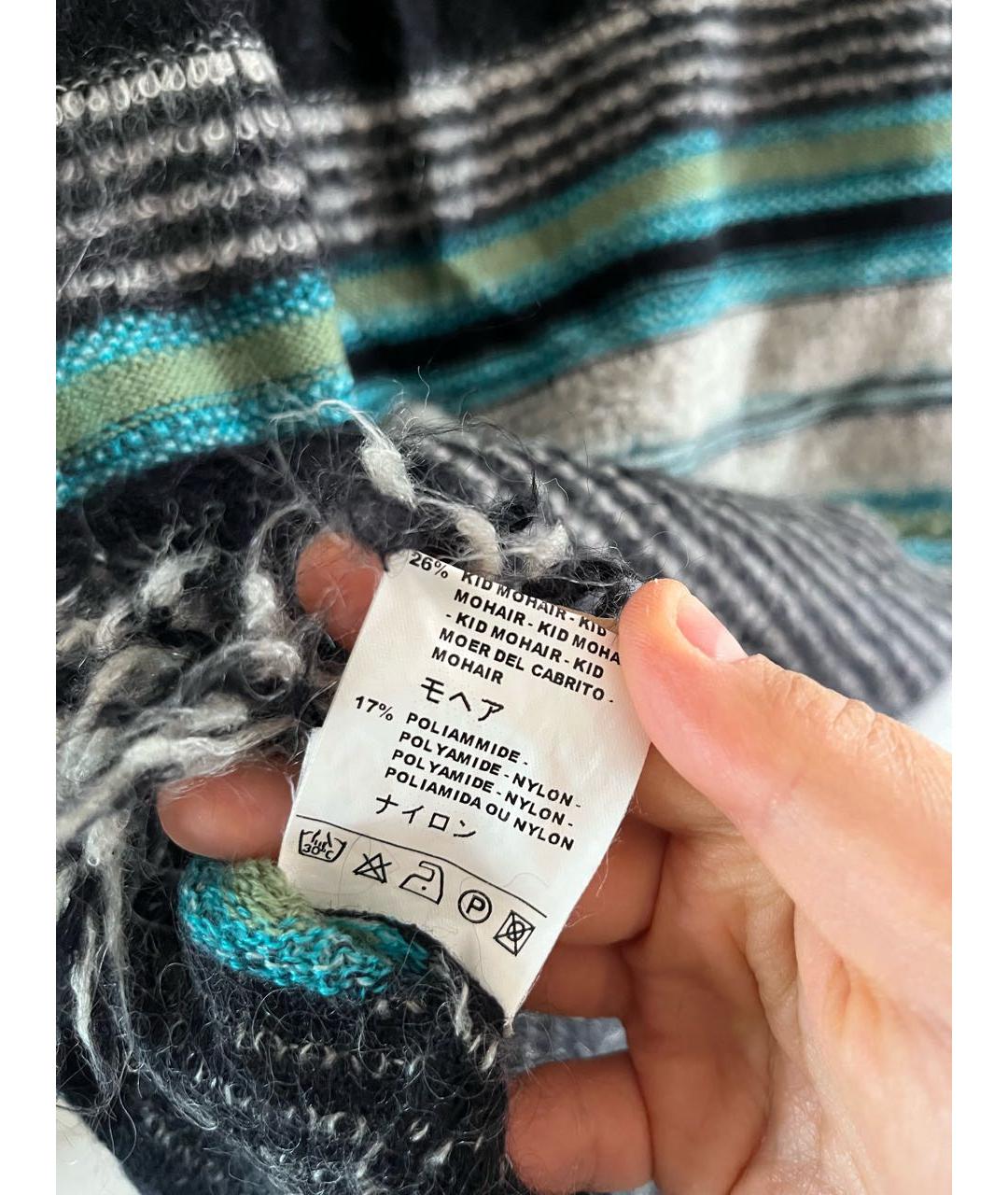 MISSONI Мульти шерстяное повседневное платье, фото 6