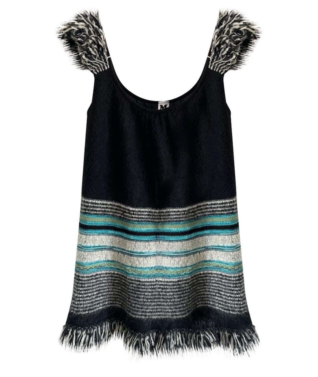MISSONI Мульти шерстяное повседневное платье, фото 1
