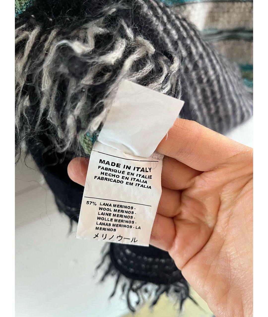 MISSONI Мульти шерстяное повседневное платье, фото 5