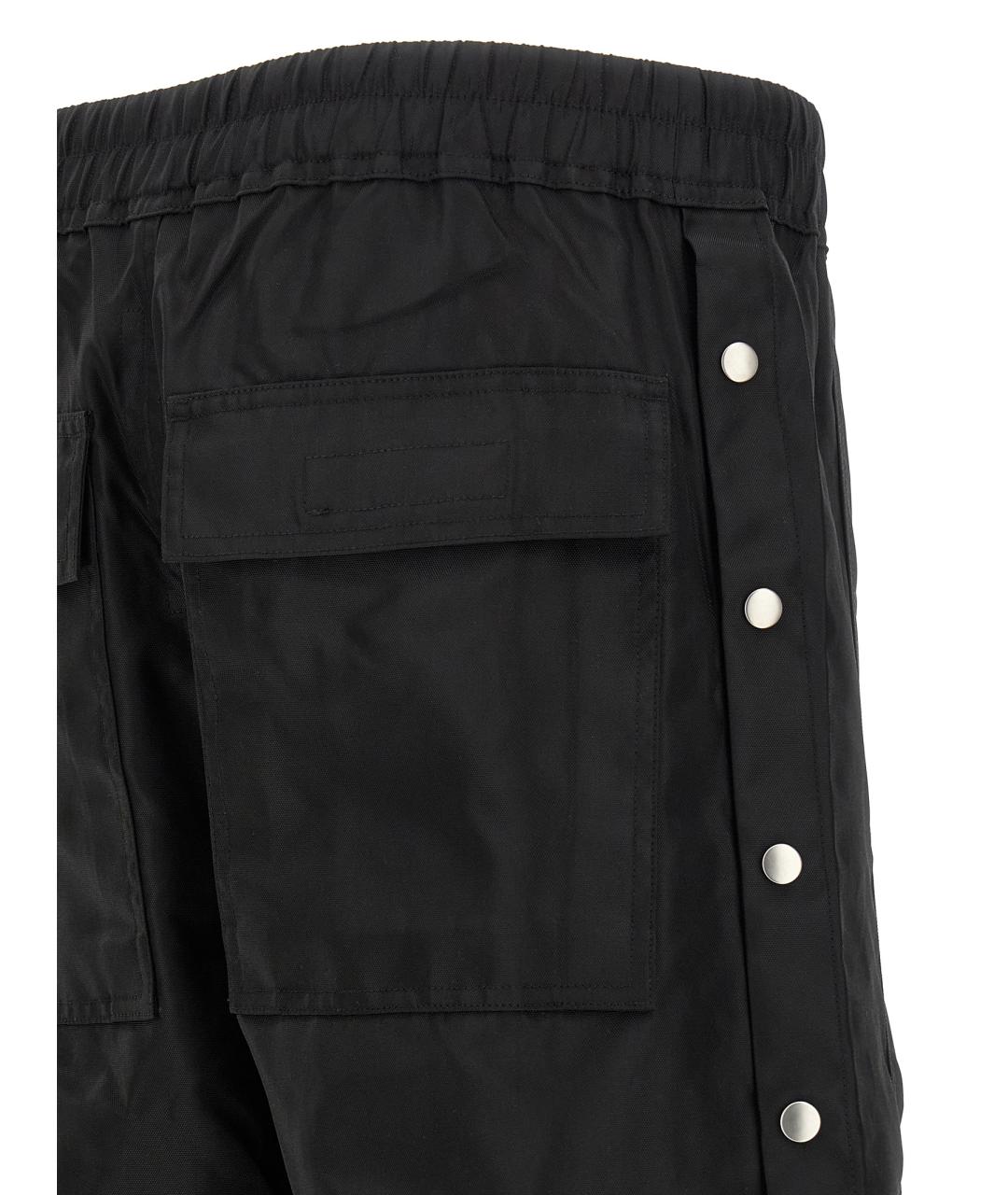RICK OWENS DRKSHDW Черные полиамидовые повседневные брюки, фото 5