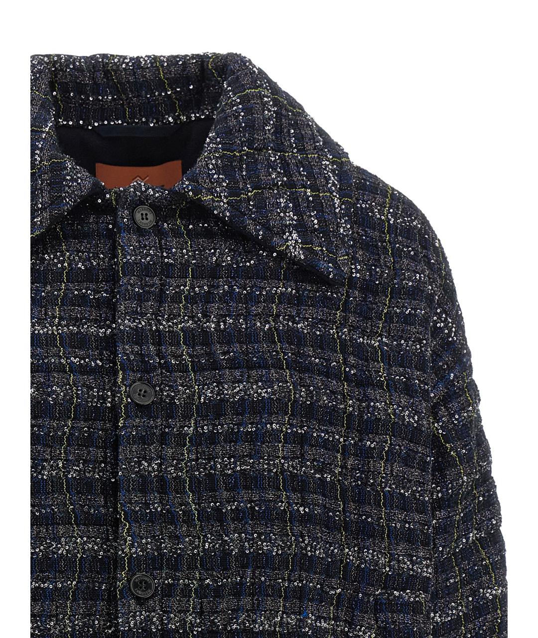 MISSONI Синее вискозное пальто, фото 3