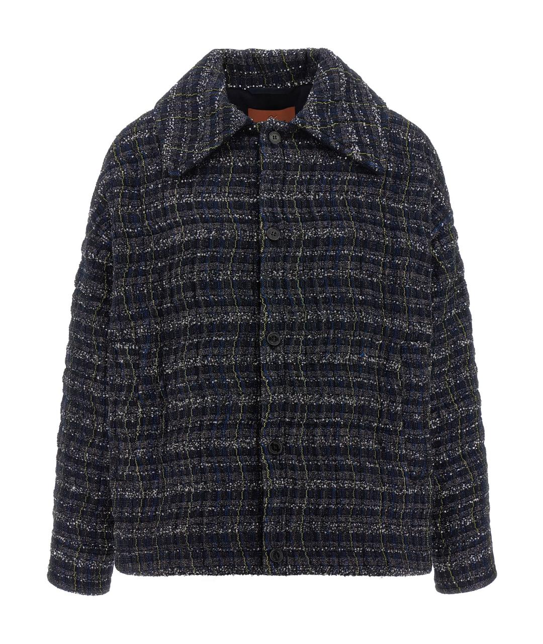 MISSONI Синее вискозное пальто, фото 1