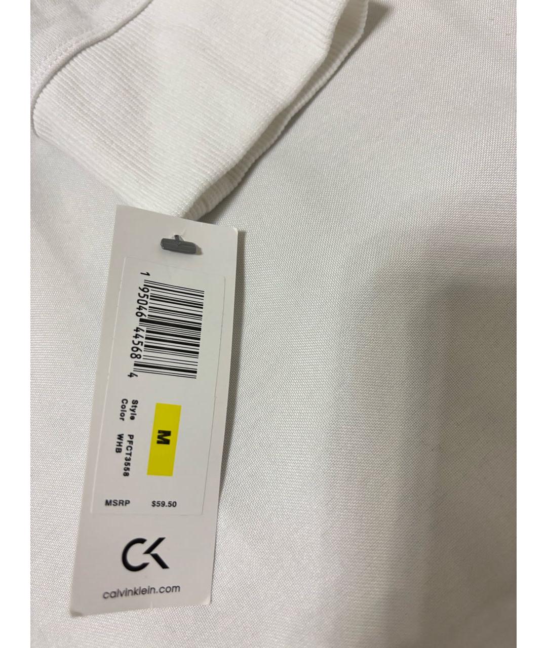 CALVIN KLEIN Белый хлопко-эластановый спортивные костюмы, фото 7