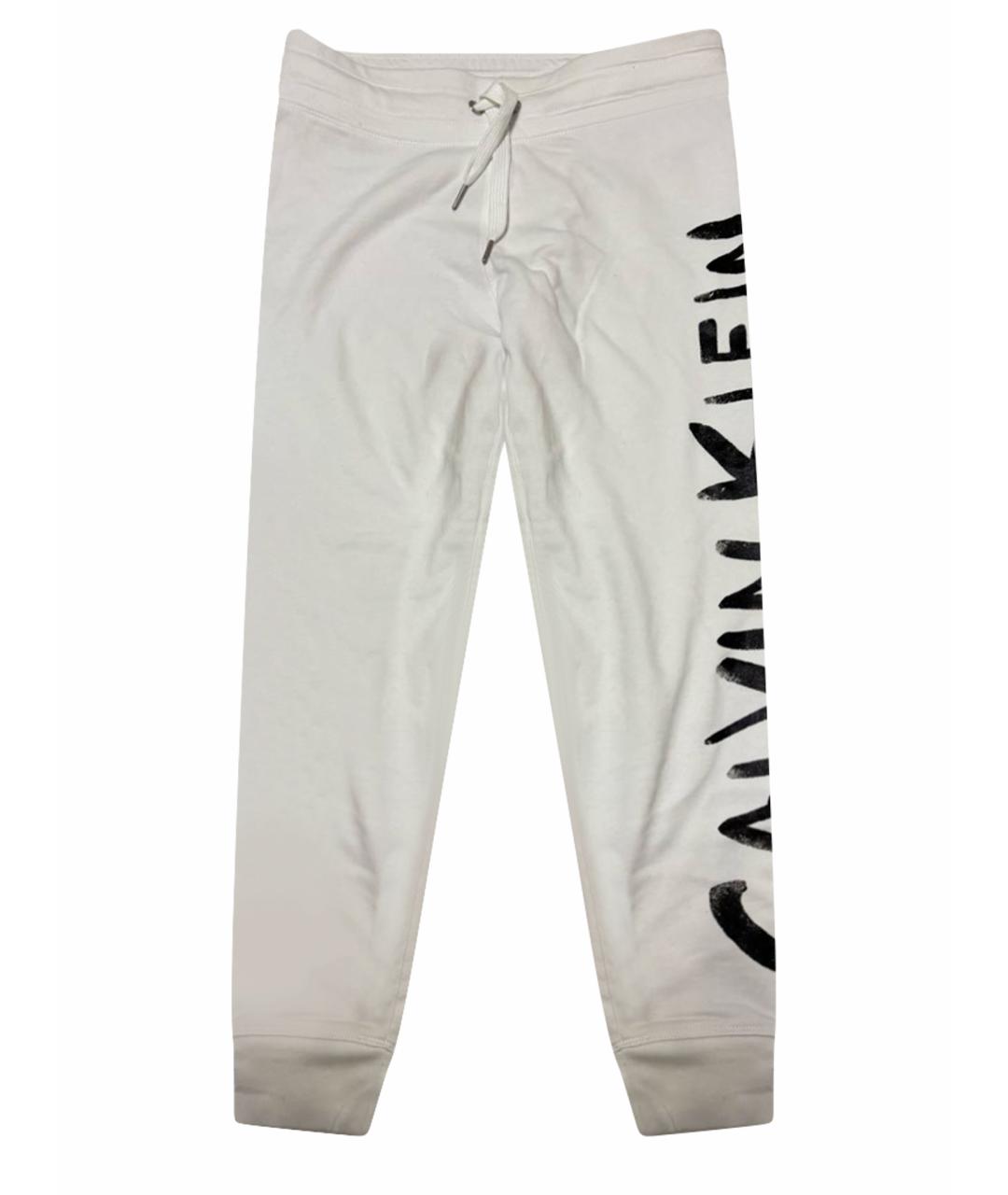 CALVIN KLEIN Белый хлопко-эластановый спортивные костюмы, фото 1