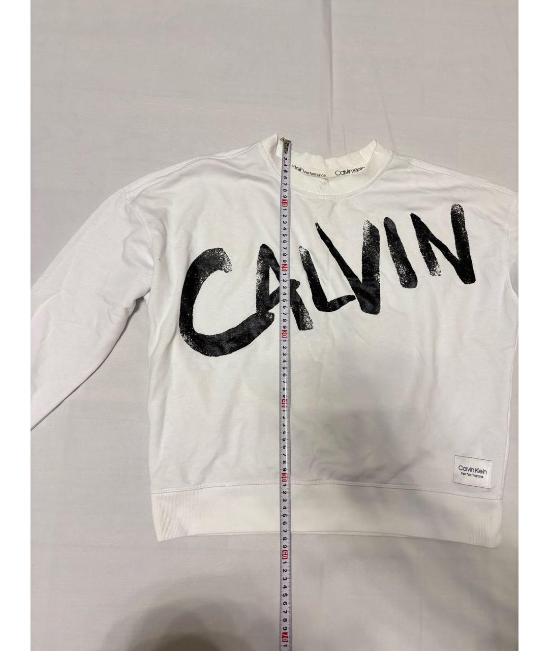 CALVIN KLEIN Белый хлопко-эластановый спортивные костюмы, фото 6