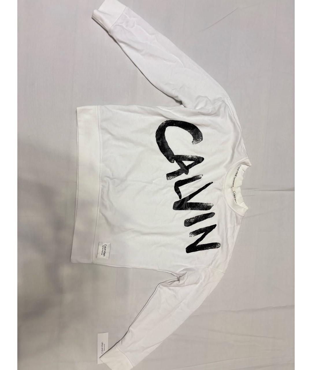 CALVIN KLEIN Белый хлопко-эластановый спортивные костюмы, фото 5