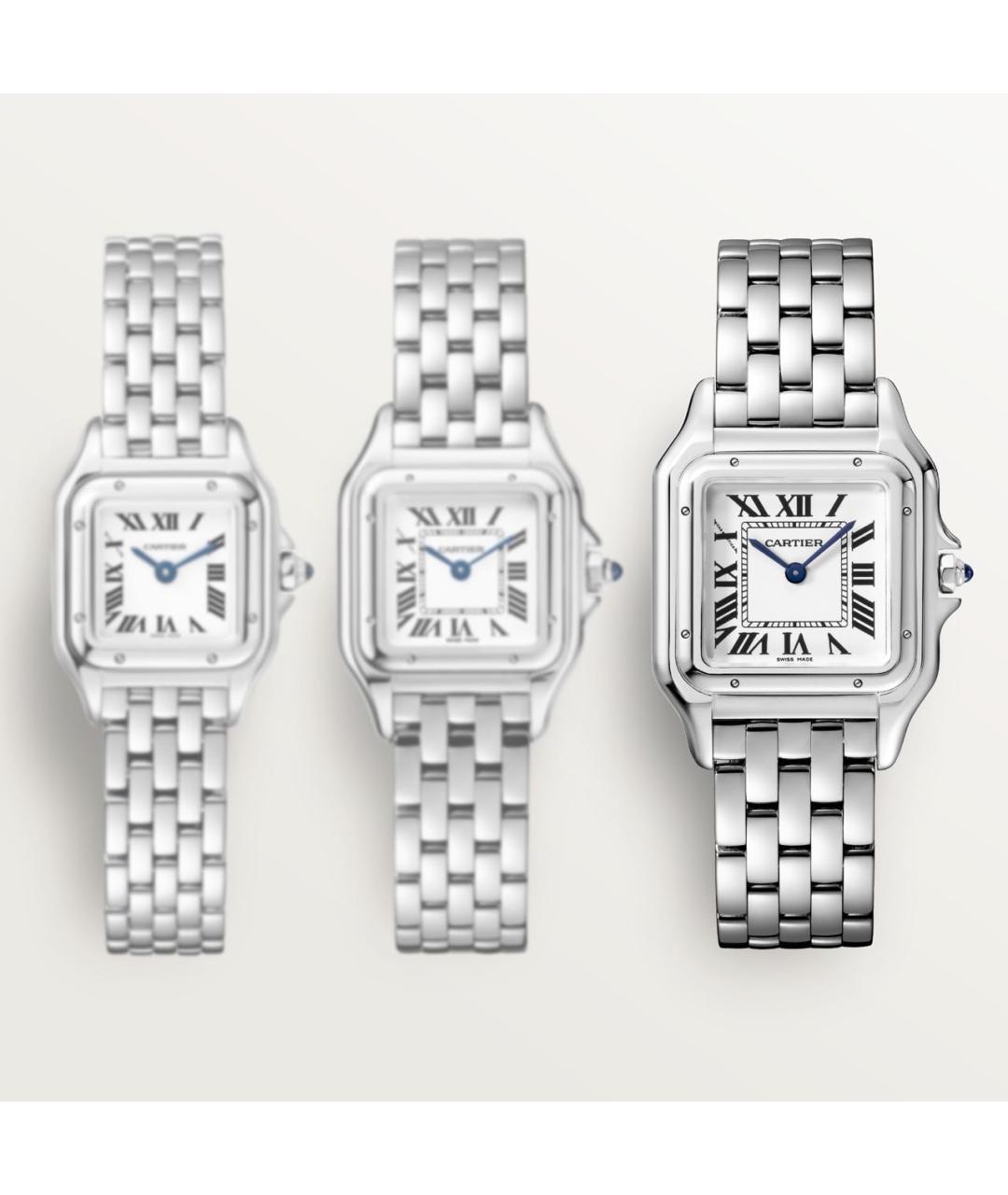 CARTIER Серебряные металлические часы, фото 5