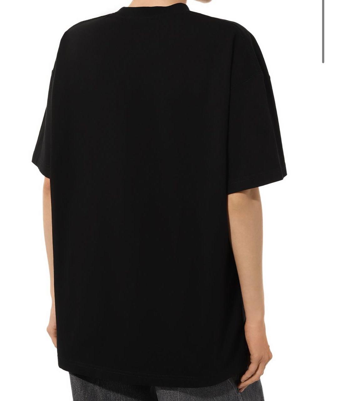 VTMNTS Черная хлопковая футболка, фото 3