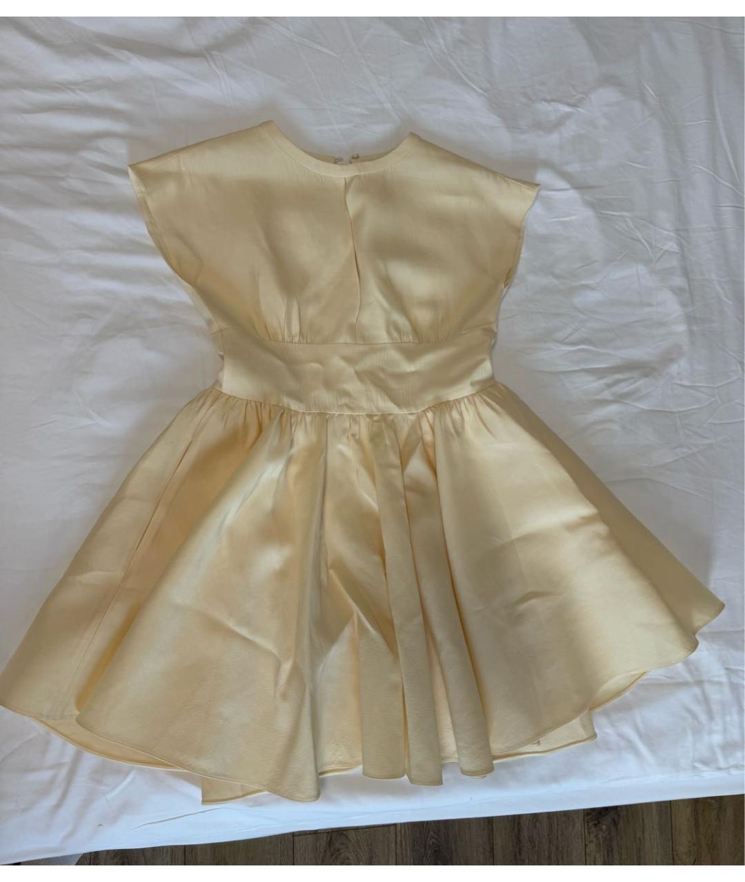 CHRISTIAN DIOR Бежевое коктейльное платье, фото 4