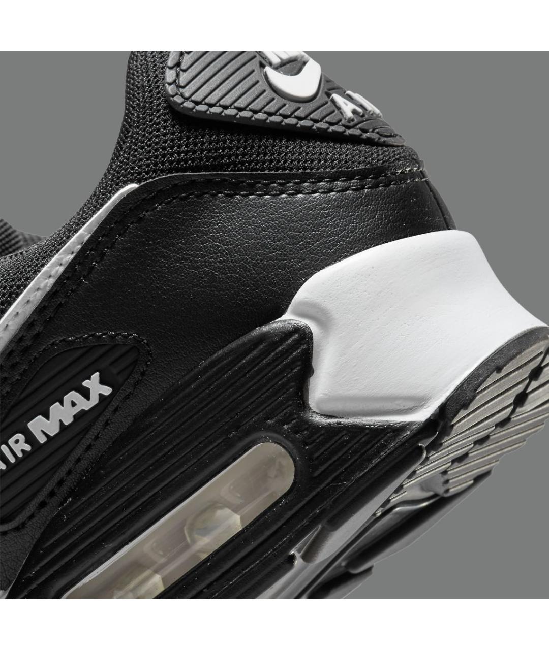 NIKE Черные кожаные кроссовки, фото 7