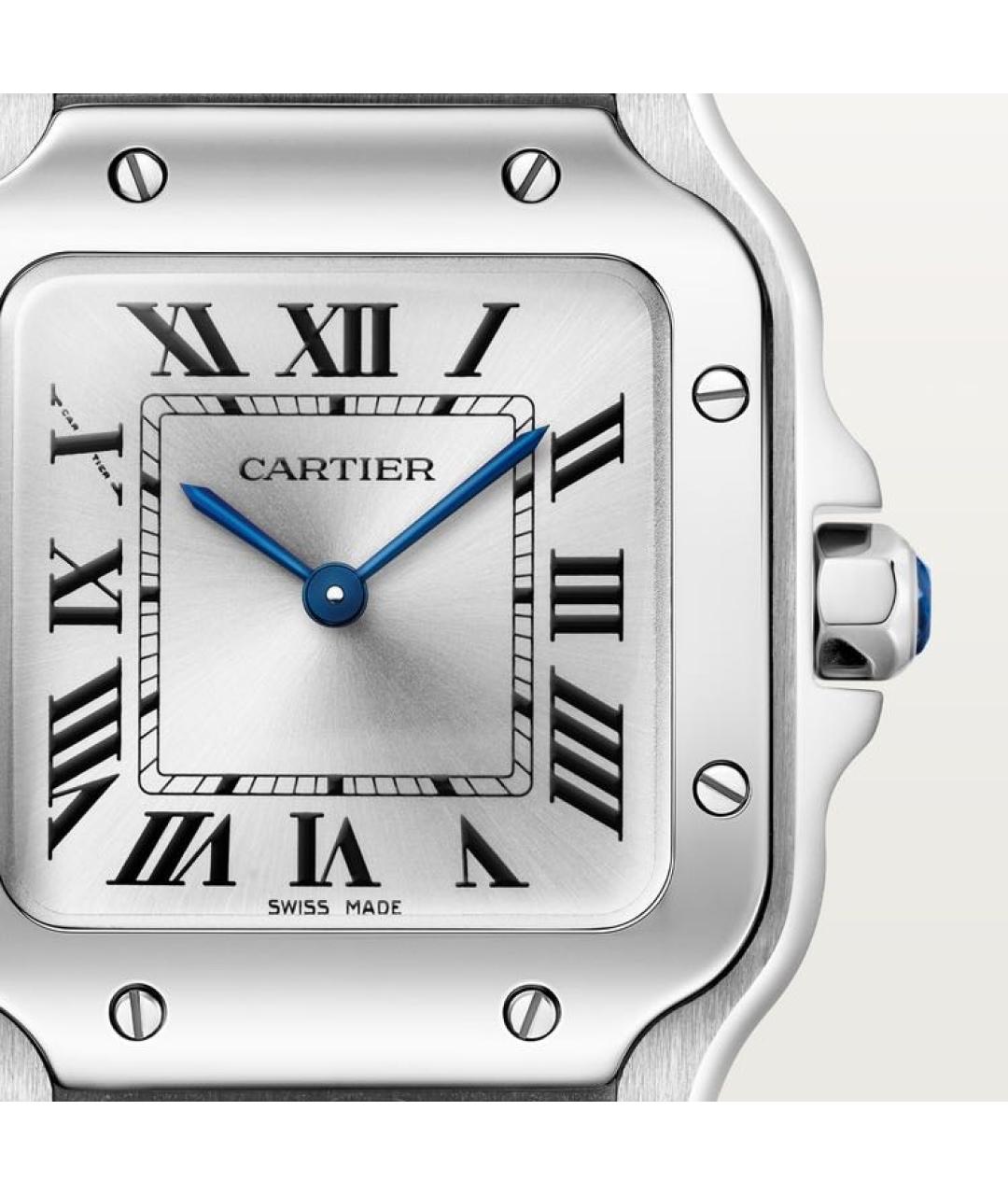 CARTIER Серебряные металлические часы, фото 7