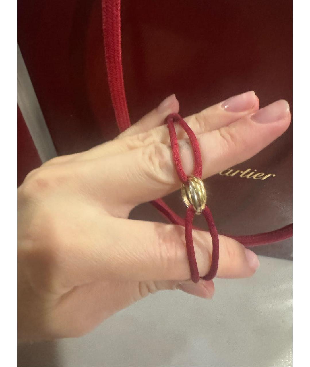 CARTIER Бордовый браслет, фото 4